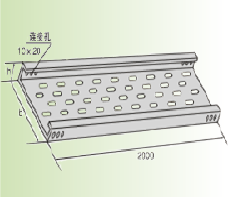 托盘式直通桥架