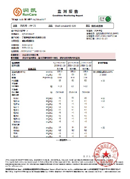 油液监测案例