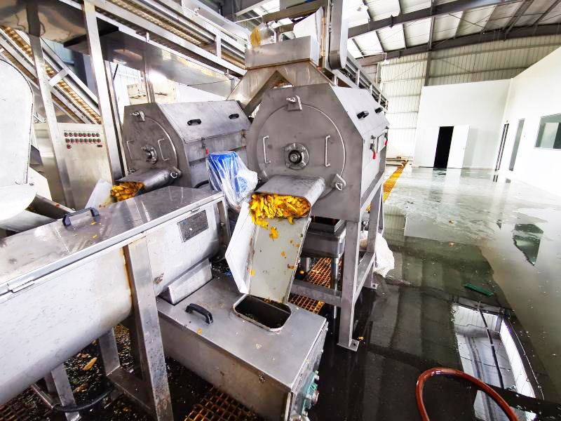 芒果汁生产线前处理设备