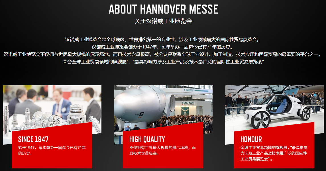 關於漢諾威工業博覽會