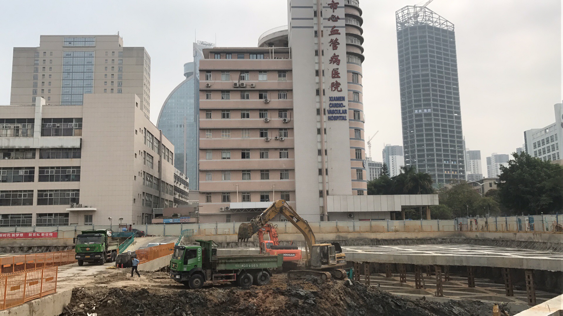 中山醫院工程項目土石方工程