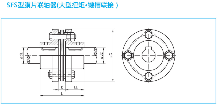 SFS型膜片聯(lián)軸器