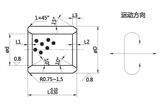 直線軸及軸承