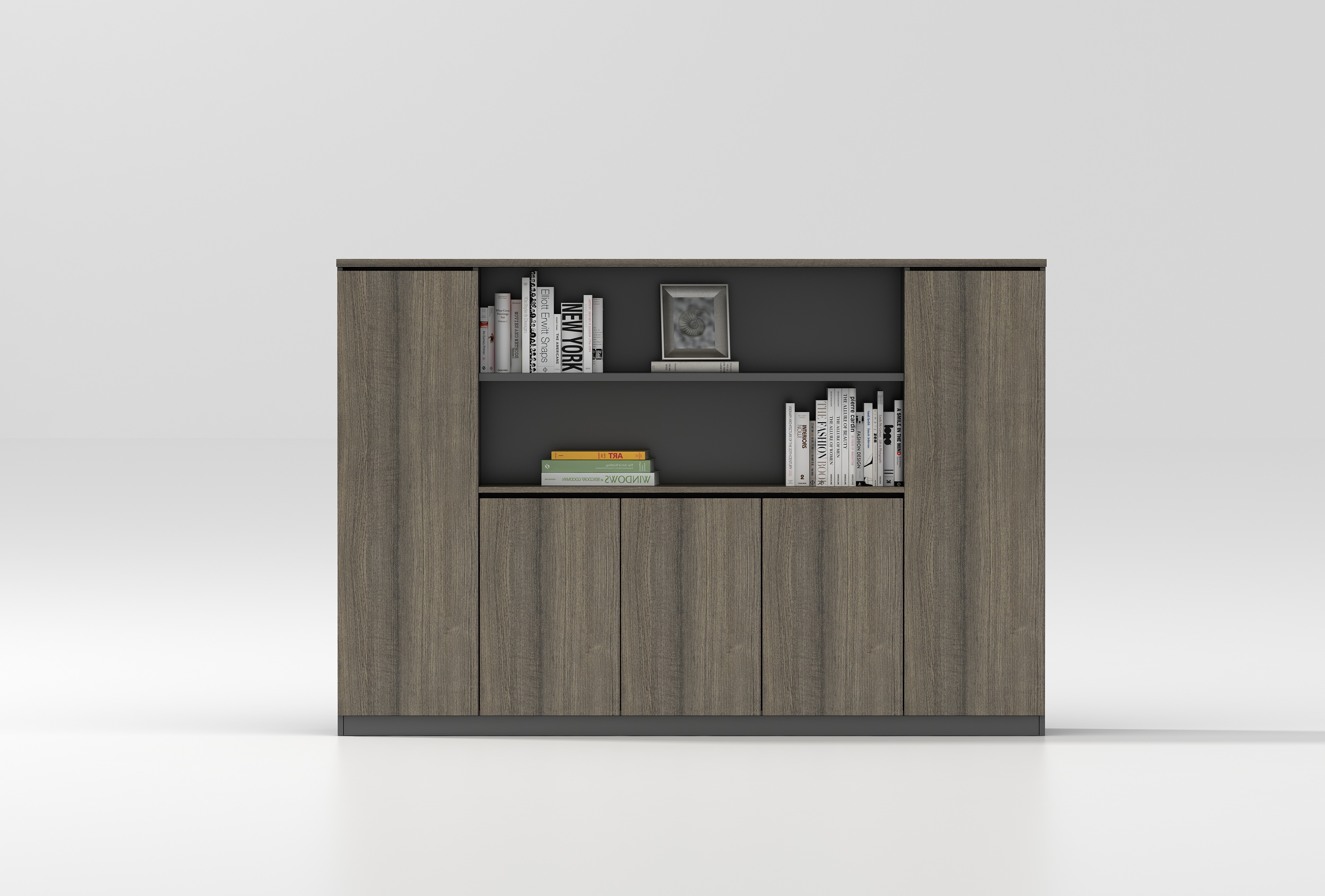 Wood filing cabinet-MZ01
