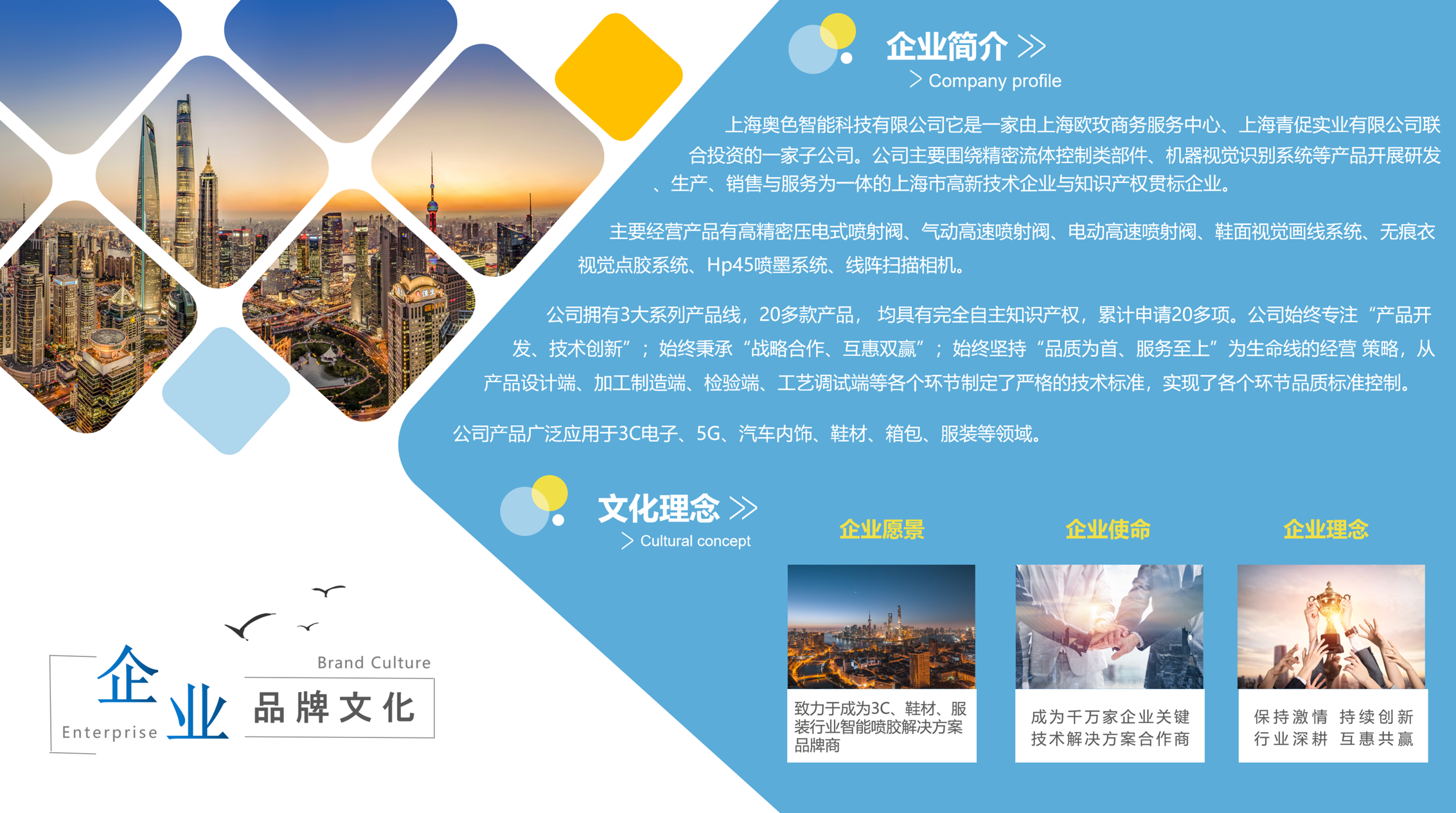 上海奧色科技企業文化