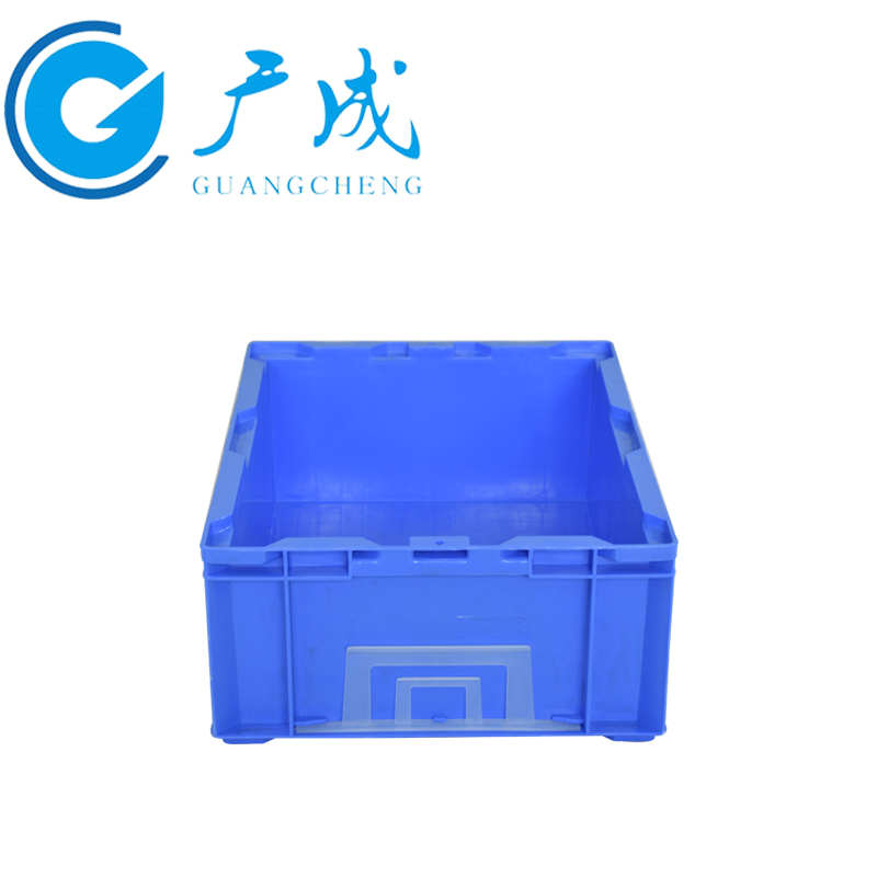 藍色HP4C物流箱側面細節 藍色HP4C物流箱側面細節