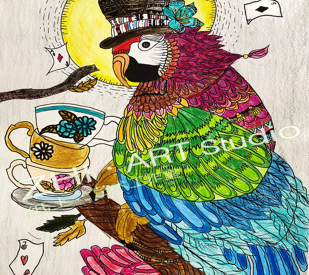 紙上藝術(shù)工作室線描課程