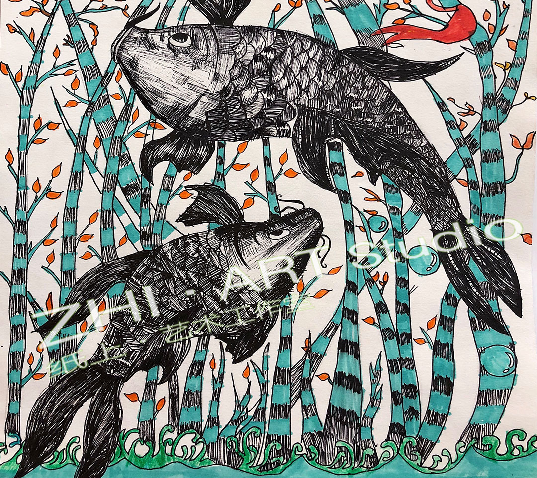 紙上藝術(shù)工作室線描課程