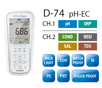 日本堀场HORIBA LAQUA act pH计D-74