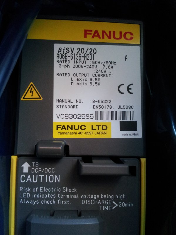 FANUC发那科伺服放大器模块A06B-6136-H201全新现货一台