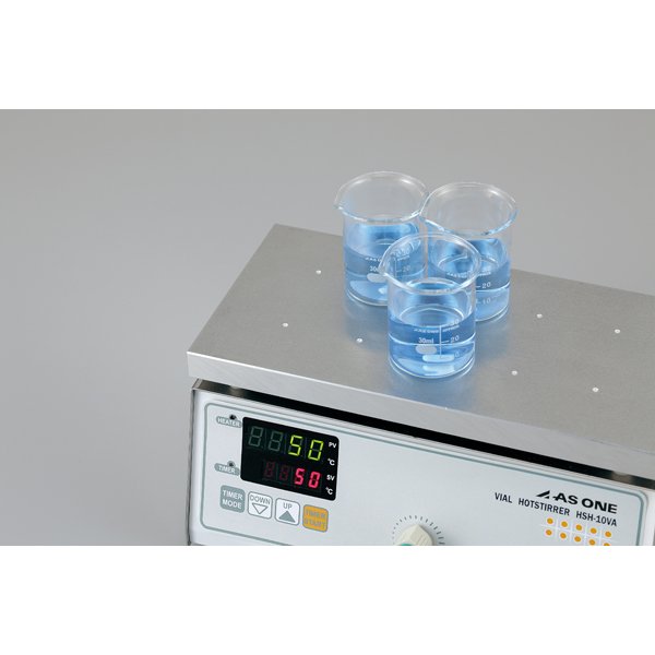 日本进口ASONE亚速旺微量瓶加热磁力搅拌器HSH-10VA