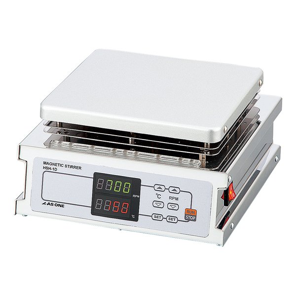 日本进口ASONE亚速旺加热磁力搅拌机HSH-4A