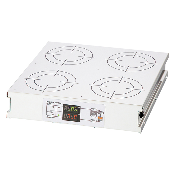 ASONE亚速旺磁力搅拌器SUS顶板HS-4DN