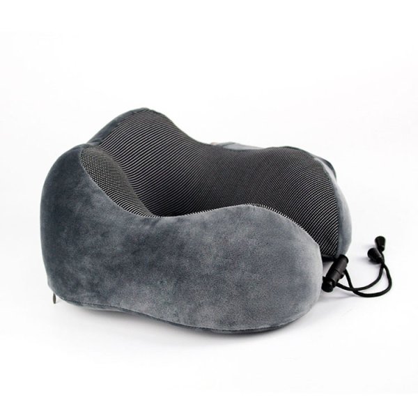 新款束口袋U型枕成人 便携式影象枕多功效枕头