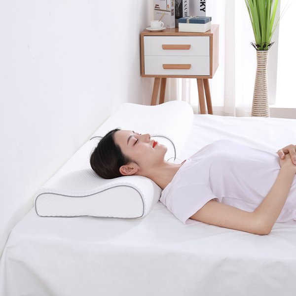 温感太空影象棉拖颈保健枕