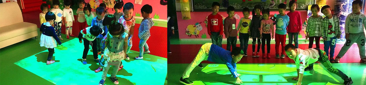 河北滄州世紀(jì)之星幼兒園:神奇的魔幻地面之旅