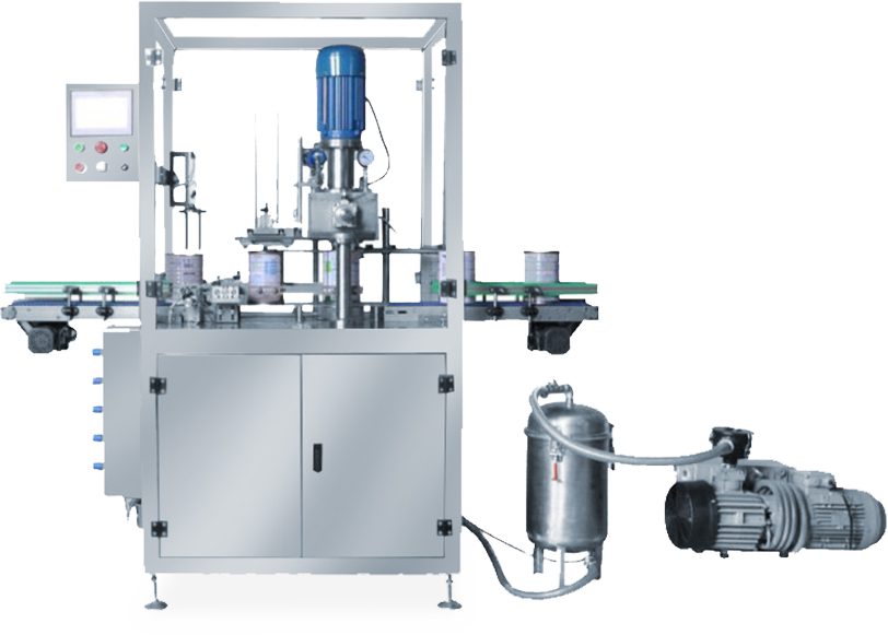 真空充氮馬口鐵罐封罐機