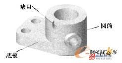 solidworks工程图中旋转局部剖视图的表达方法