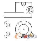solidworks工程图中旋转局部剖视图的表达方法