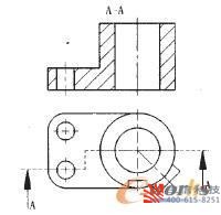 solidworks工程图中旋转局部剖视图的表达方法