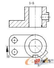 solidworks工程图中旋转局部剖视图的表达方法