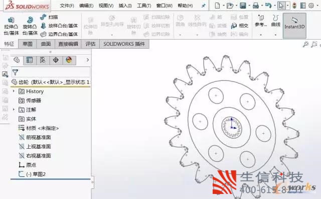 solidworks Instant3d三维建模和修改的有效工具-苏州生信科技
