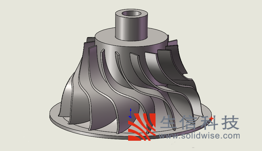 solidworks叶轮建模的简单画法