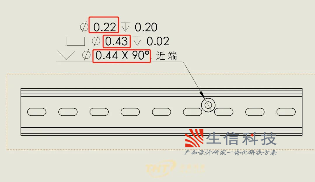 教你在solidworks工程图尺寸标注添加矩形方框-苏州生信