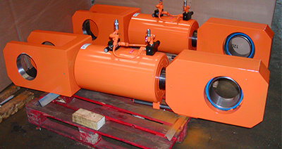 2019-11-22液压缸是将液压能转变为机械能的,做直线往复运动(或摆动