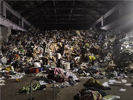 廢品分類分揀回收