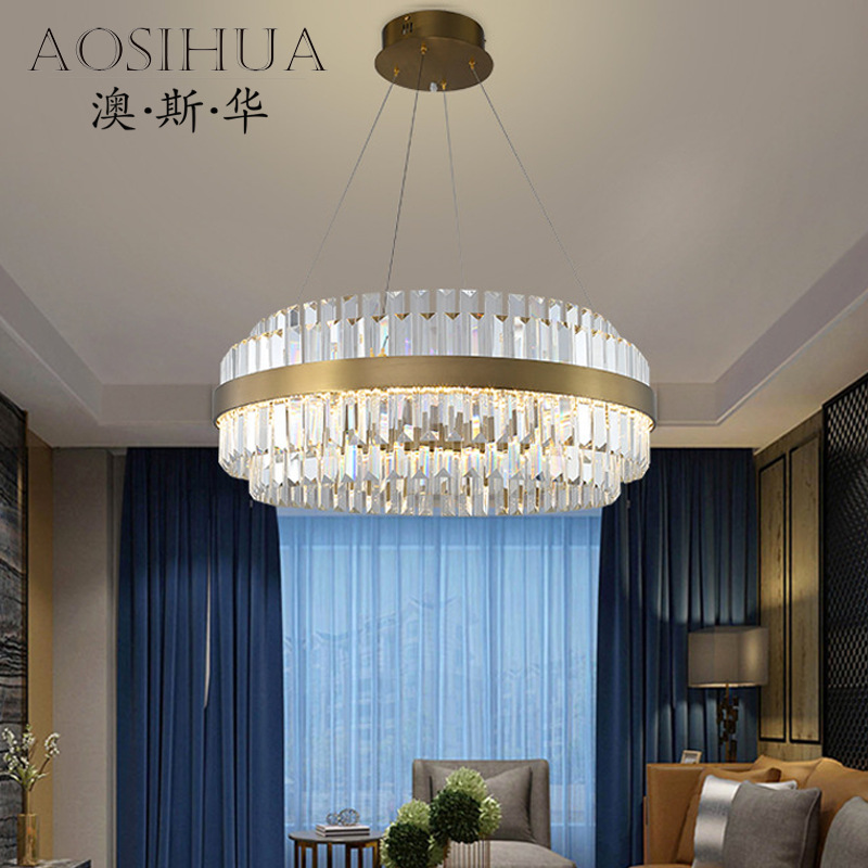 ASA-18158輕奢后現代客廳水晶吊燈