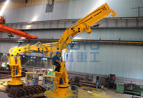 全折疊船用吊機