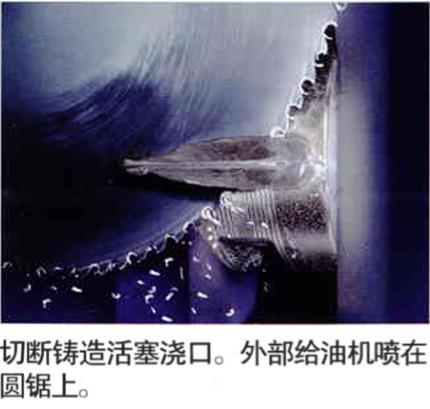 微量潤(rùn)滑鋸切加工