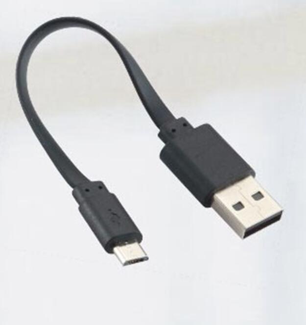 USB AM TO MICRO USB 手环充电线黑色TPE