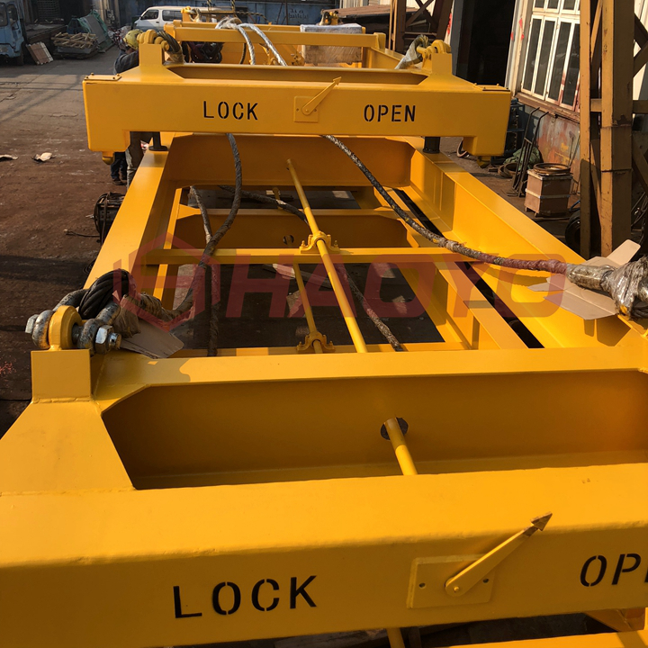 半自动集装箱吊具