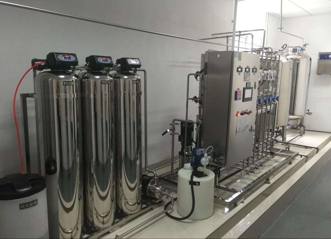 邦迅醫藥（上海）—0.5T二級反滲透+EDI純化水設備