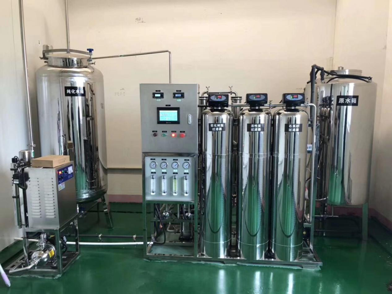 太倉邦伊醫療科技—0.5T二級反滲透純水設備