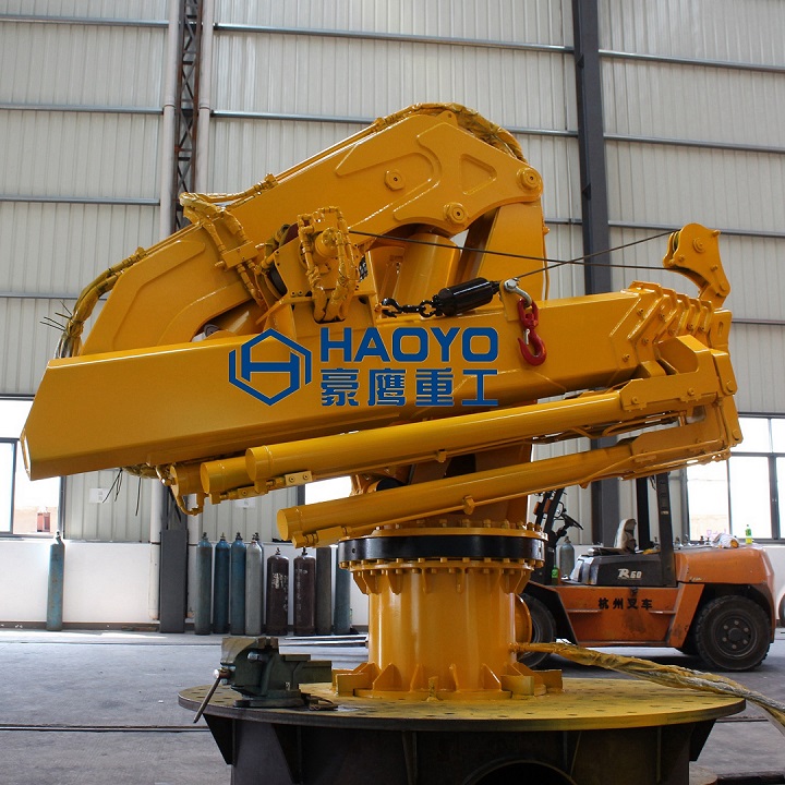 全折疊船用吊機