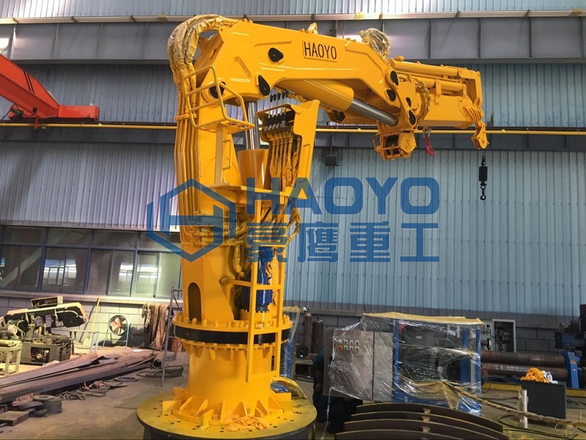 全折疊船用吊機