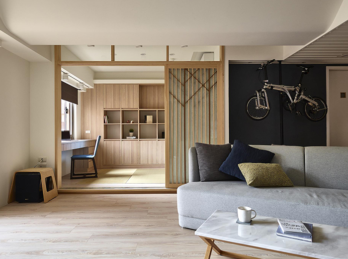 北欧风格,家庭装修,原木风格