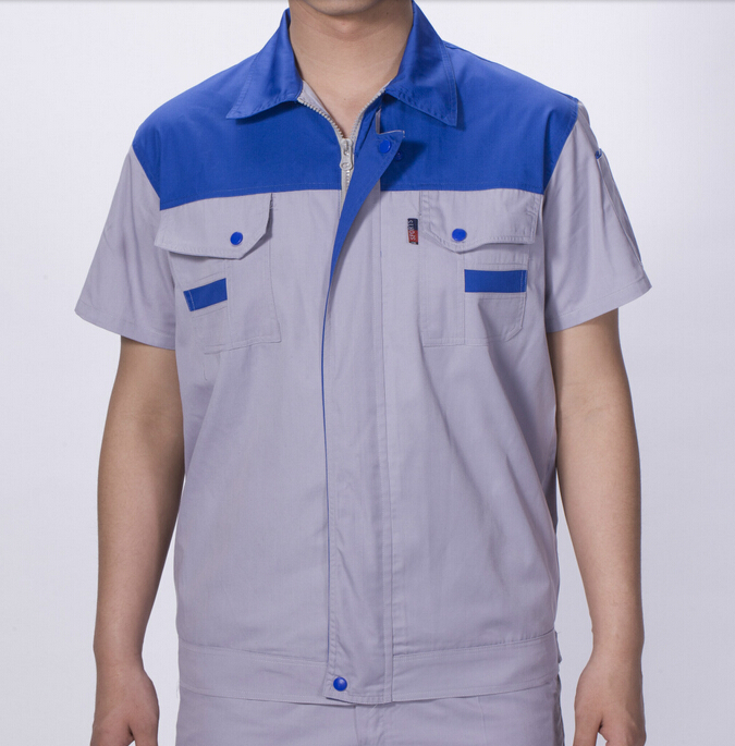 短袖工作服定制