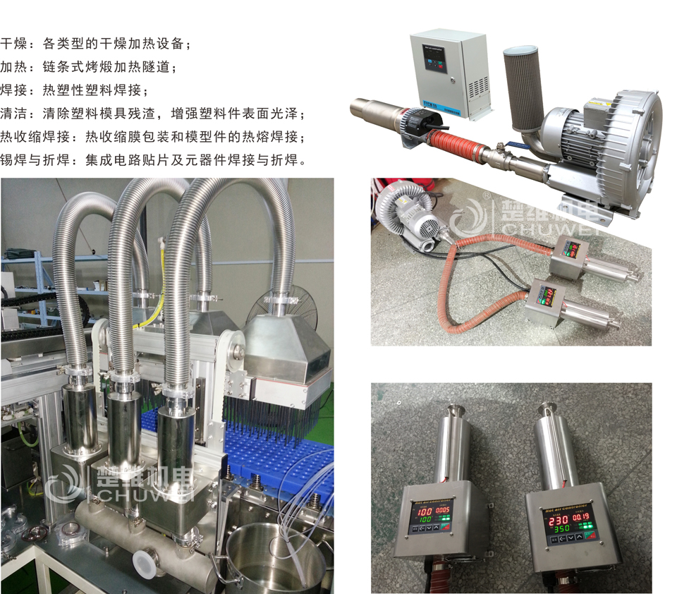 小型加熱器應用圖例