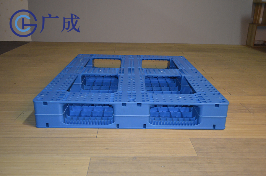 1210平板田字塑料托盘反面印刷区域