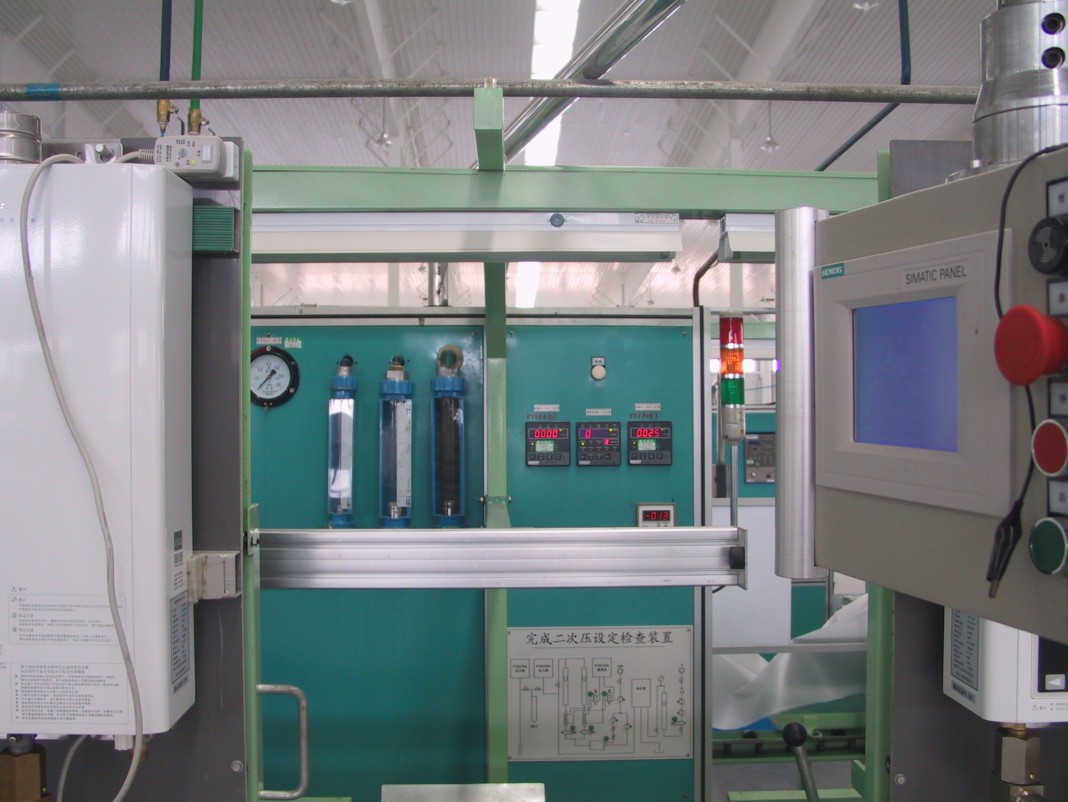 燃氣熱水器裝配、檢測生產線