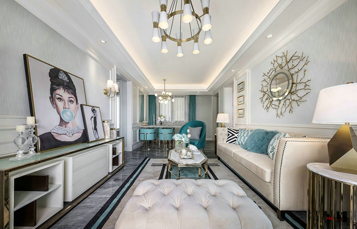 混搭风格,嘉定装修公司,室内装修