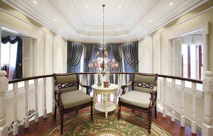 欧式风格-别墅设计-上海云之飞