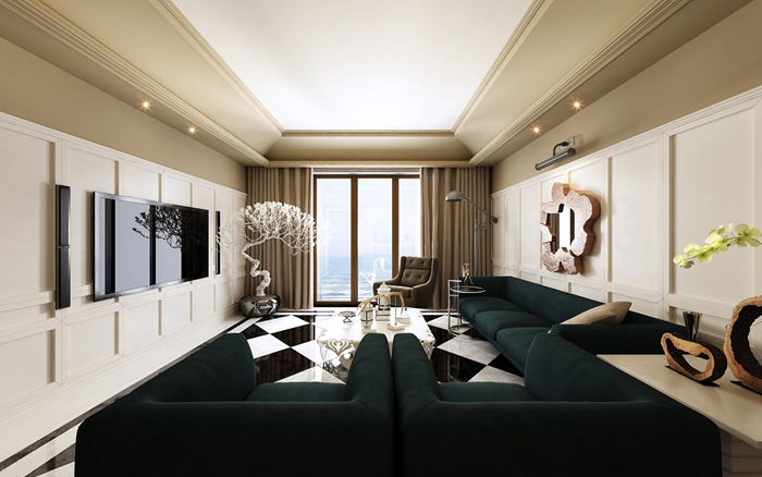 现代风格-室内装修-上海云之飞