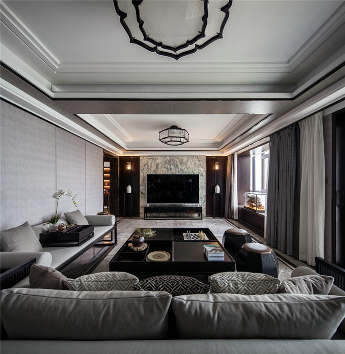 新中式风格-室内装修-上海云之飞装饰