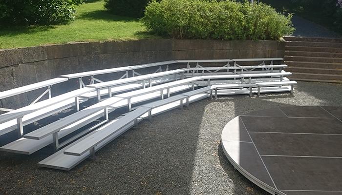 玲瓏固定式鋁看臺