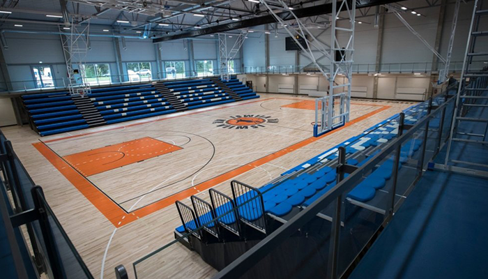 伸縮看臺-艾可塑膠條凳